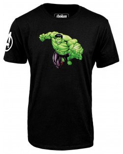 Тениска Avengers - Hulk, черна