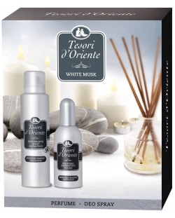 Tesori d'Oriente Комплект White Musk - Тоалетна вода и Спрей дезодорант, 100 + 150 ml