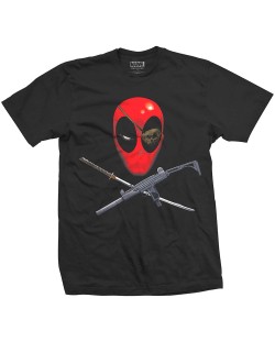 Тениска Rock Off Marvel Comics - Deadpool Crossbones