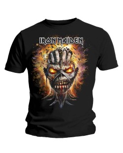 Тениска Rock Off Iron Maiden - Eddie Exploding Head