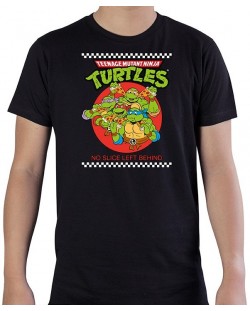 Тениска ABYstyle Animation: Teenage Mutant Ninja Turtles - Pizza Group