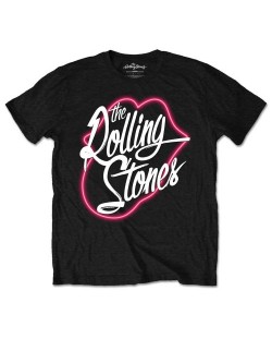 Тениска Rock Off The Rolling Stones - Neon Lips