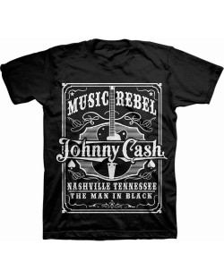 Тениска Rock Off Johnny Cash - Music Rebel