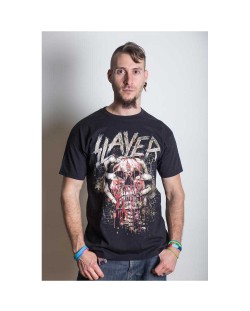 Тениска Rock Off Slayer - Skull Clench