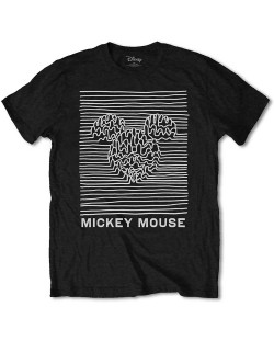 Тениска Rock Off Disney - Mickey Mouse Unknown Pleasures