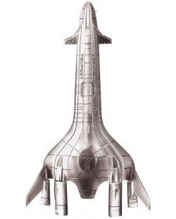 Фигура Mass Effect Replica Tempest Ship Silver Finish (Limited Edition), 20 cm