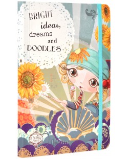 Тетрадка формат А5 - Bright ideas, dreams and doodles