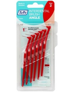 TePe Интердентални четки Angle, 0.5 mm, размер 2, 6 броя