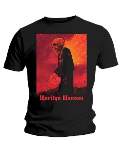 Тениска Rock Off Marilyn Manson - Mad Monk
