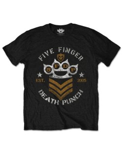 Тениска Rock Off Five Finger Death Punch - Chevron
