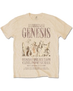 Тениска Rock Off Genesis - An Evening With