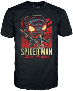 Тениска Funko Marvel: Spider-Man - Miles Morales