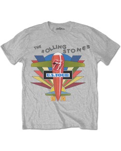 Тениска Rock Off The Rolling Stones - Retro US Tour 1975