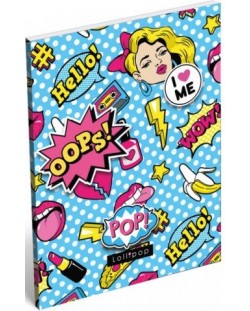 Тефтерче А7 Lizzy Card - Lollipop Pop