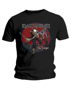 Тениска Rock Off Iron Maiden - Trooper Red Sky