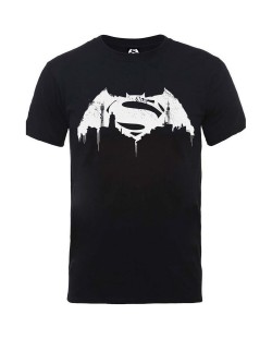 Тениска Rock Off DC Comics - Batman v Superman Beaten Logo
