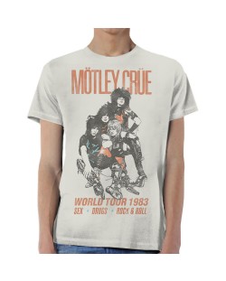 Тениска Rock Off Motley Crue - World Tour Vintage