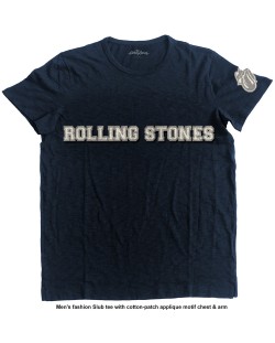 Тениска Rock Off The Rolling Stones Fashion - Logo & Tongue