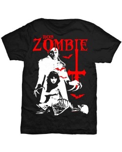Тениска Rock Off Rob Zombie - - nage Nosferatu Pussy
