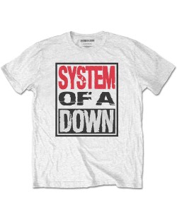 Тениска Rock Off System Of A Down - Triple Stack Box