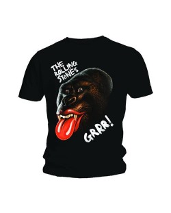 Тениска Rock Off The Rolling Stones - Grrr Black Gorilla