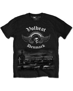 Тениска Rock Off Volbeat - Graveyard