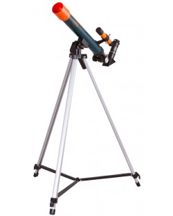 Телескоп Levenhuk - LabZZ T1, 40x, черен/оранжев