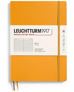 Тефтер Leuchtturm1917 Composition - B5, оранжев, линиран, меки корици