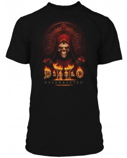 Тениска JINX Games: Diablo II - Key To Darkness, M