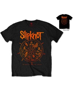 Тениска Rock Off Slipknot - The Wheel
