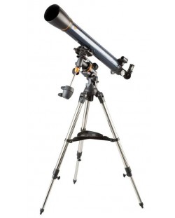 Телескоп Celestron - AstroMaster 90 CG-3, 90/1000, син