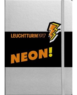 Тефтер Leuchtturm1917 А5 Medium - Neon Collection, оранжев