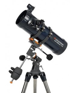 Телескоп Celestron - AstroMaster 114EQ, син