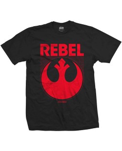 Тениска Rock Off Star Wars - Episode VII Rebel
