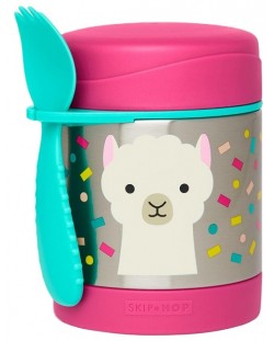 Термо контейнер за храна Skip Hop Zoo - 325 ml, лама