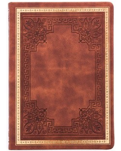 Тефтер Victoria's Journals Old Book - А5, кафяв