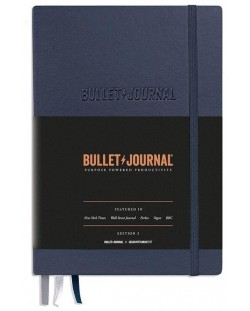 Тефтер Leuchtturm1917 Bullet Journal - Edition 2, А5, син
