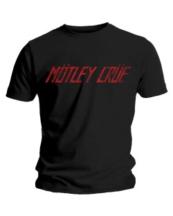 Тениска Rock Off Motley Crue - Distressed Logo