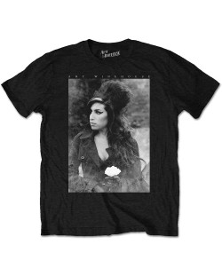 Тениска Rock Off Amy Winehouse - Flower Portrait