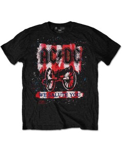 Тениска Rock Off AC/DC - We Salute You Bold