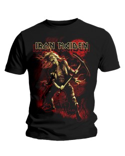 Тениска Rock Off Iron Maiden - Benjamin Breeg Red Graphic
