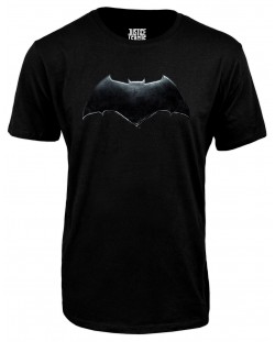Тениска Justice League - Batman logo, черна