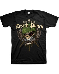 Тениска Rock Off Five Finger Death Punch - War Head
