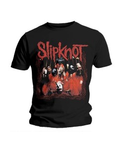 Тениска Rock Off Slipknot - Band Frame