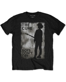 Тениска Rock Off The Cure - Boys Don't Cry Black & White