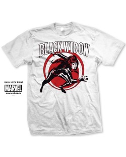 Тениска Rock Off Marvel Comics - Black Widow Simple