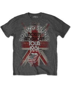 Тениска Rock Off The Rolling Stones - North American Tour 1981