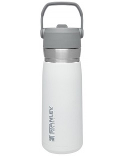 Термобутилка за вода Stanley IceFlow Go Flip Straw - Polar, 0.65 l