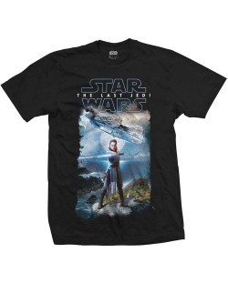 Тениска Rock Off Star Wars - Episode VIII Falcon Composite