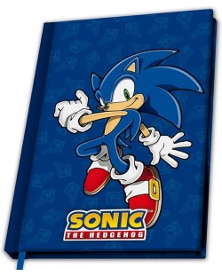 Тефтер ABYstyle Games: Sonic - Sonic The Hedgehog, формат А5